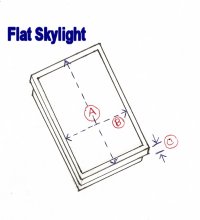 Exterior custom skylight cover Skylight-sun-block